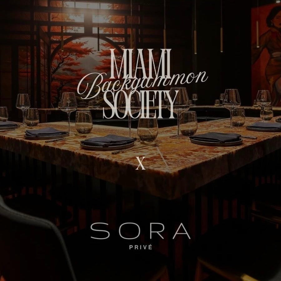 Miami Backgammon Society x FIFA Opening Night event