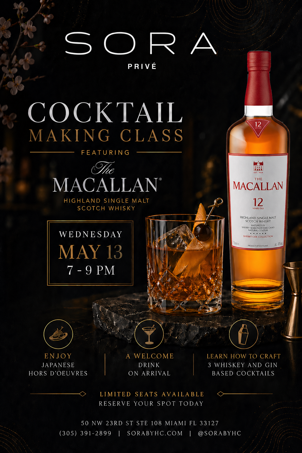 Whiskey & Craft: A Macallan Experience event