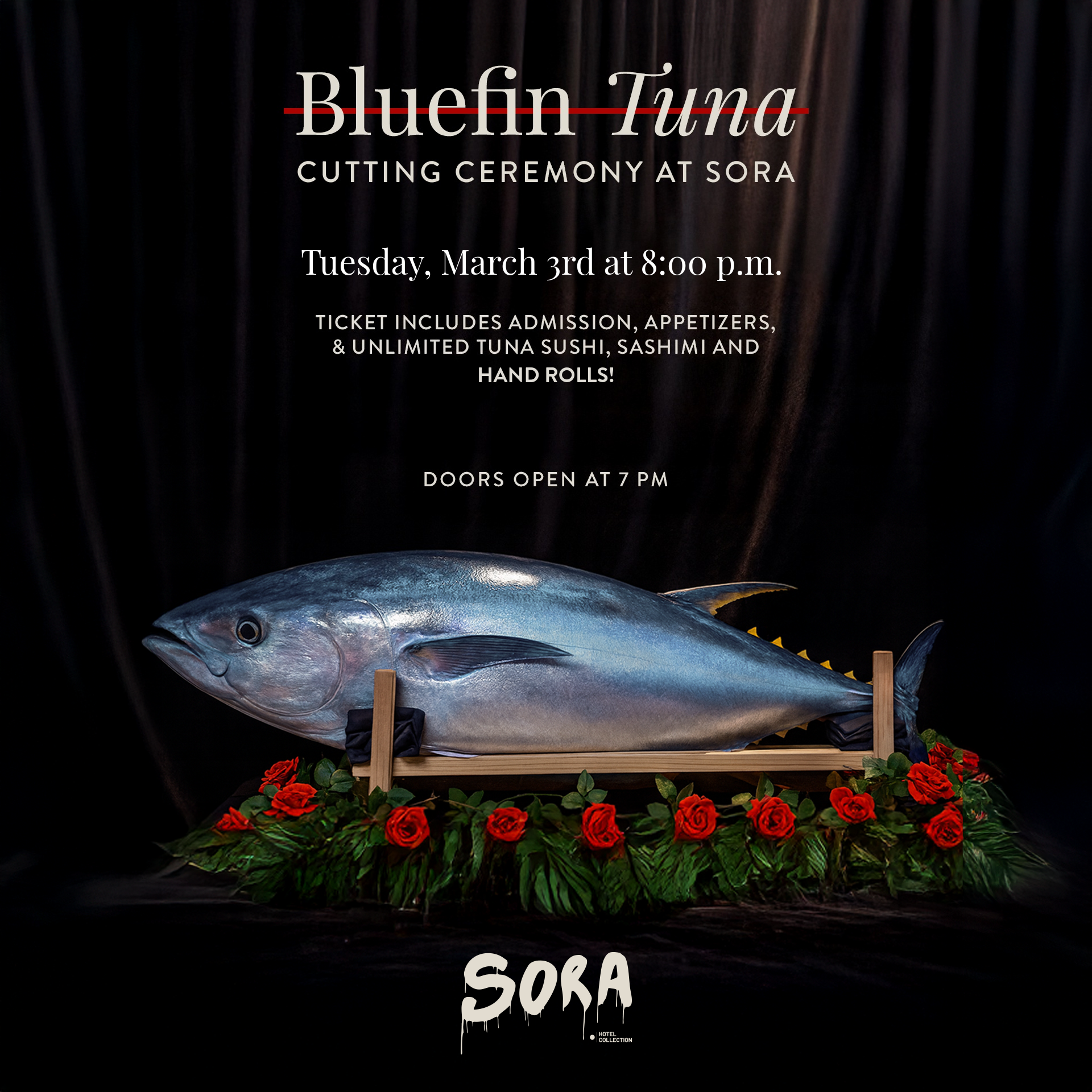 Bluefin Tuna Cutting Ceremony event