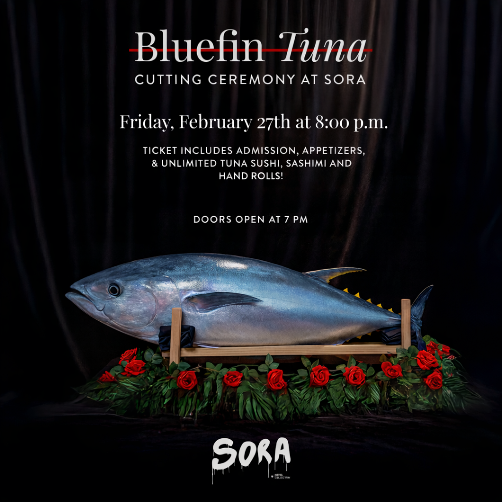 Bluefin Tuna Cutting Ceremony event
